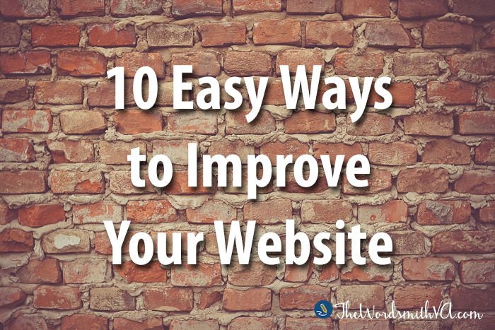 10 Easy Ways to Improve Your Website – The Wordsmith VA